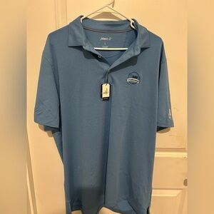 Johnnie-O Blue Polo Shirt Classic Style
